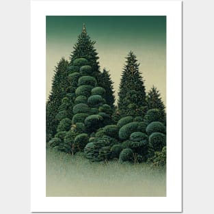 Fir Tree Forest Posters and Art